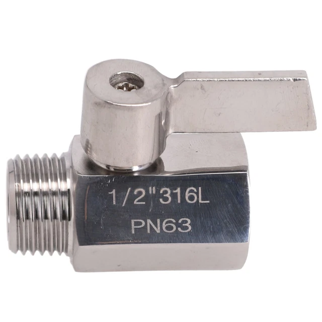 Bathrooms Kitchens Stop Valve NPT Thread Leak Proof Note Package Reliable