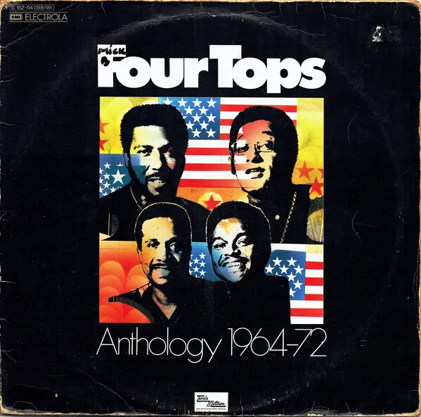 Four Tops - Anthology 1964-72 2xLP Album Comp Gat Vinyl Schallpla