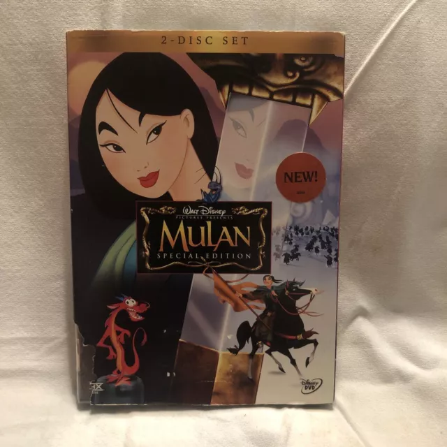 Authentic Mulan DVD 2004 2-Disc Set Special Edition Brand New Sealed Walt Disney