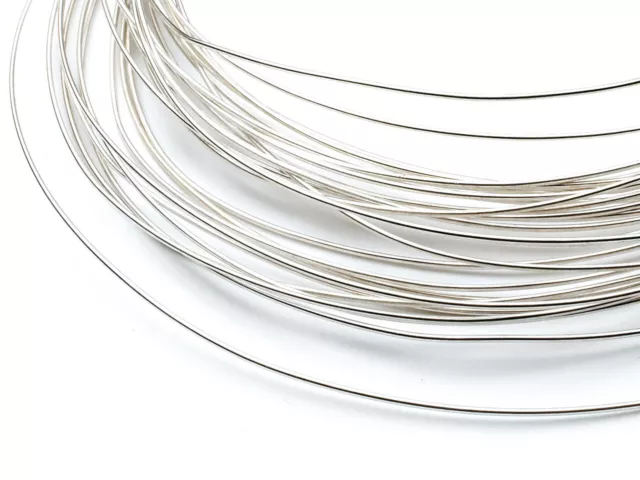 Fine Silver Round Cloisonné Wire 0.30mm x 3m Fully Annealed and Soft Craft Wire
