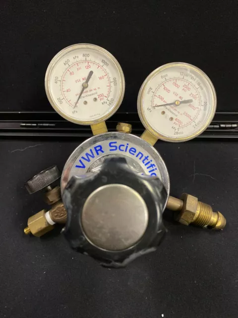 VWR Scientific Cat. No. 55850-110 Gas Regulator.