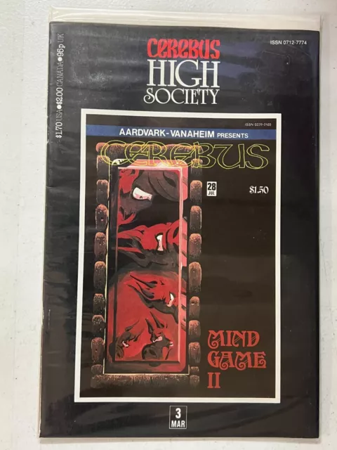 Cerebus High Society #3 (March 1990, Aardvark-Vanaheim) | Combined Shipping