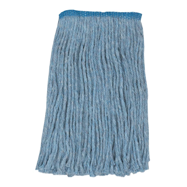 Wilen Go Go Cut-End Mop, Narrow Band, Blue, Pack Of 12