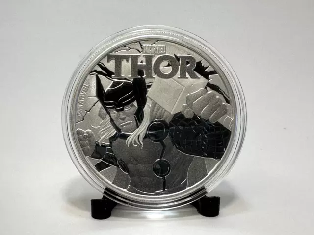 Marvel Series: Thor 2018 Tuvalu 1oz Silver Coin (BU)