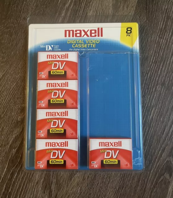 Maxell Mini DV Digital Video Cassette 60 Minutes-Pack Of 5