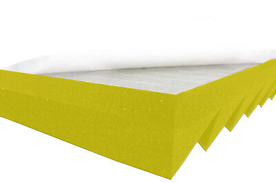 Akustikpur Mousse Acoustique Bleu Triangle Lamelles Profil 5 CM Wave Panels Schallabsorber 