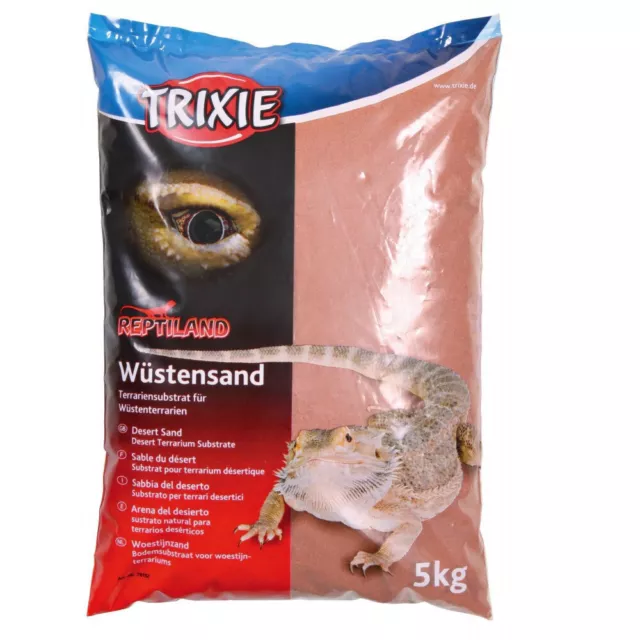 Sable du désert, substrat d'origine africaine sachet de 5 kg reptiles.