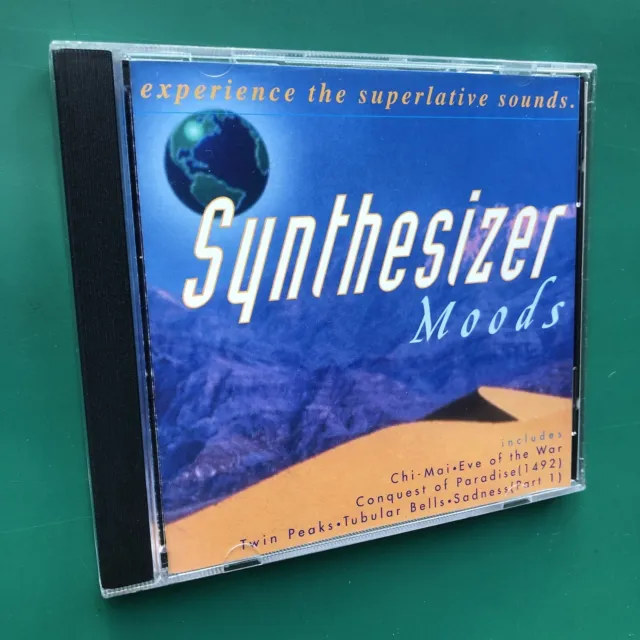 SYNTHESIZER MOODS Electronic Film Soundtracks CD Twin Peaks Miami Vice Vangelis