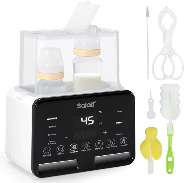 SCALDABIBERON STERILIZZATORE PORTATILE 8 in 1 display Scaldalatte Neonato  EUR 49,99 - PicClick IT