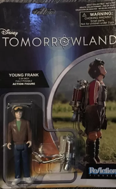 Tomorrowland Young Frank Walker ReAction Action Figure - NEW