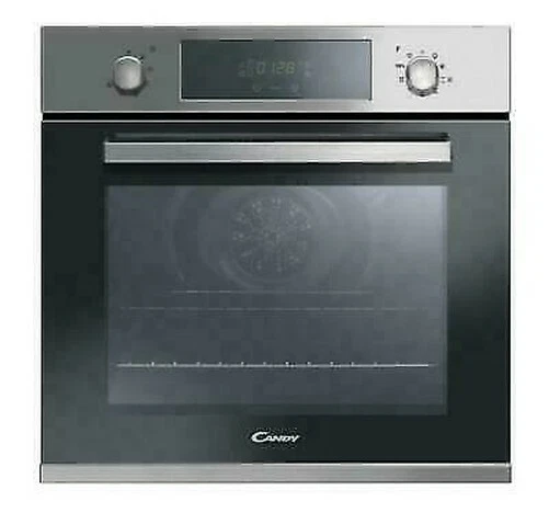CANDY FCPK606X / Et Four Encastré 65 L Pyrolyse + Aquactiva 9 Fonctions Inox