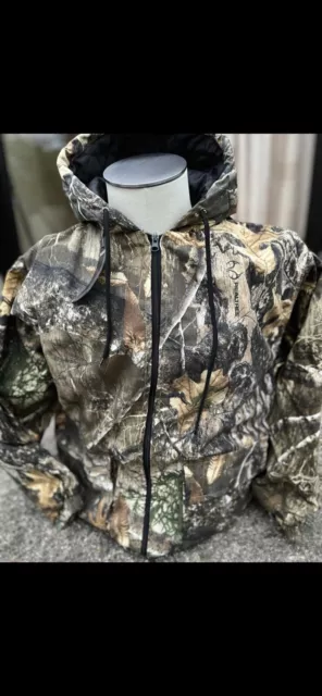PADDED CAMOUFLAGE FISHING HUNTING SHOOTING JACKETS Realtree