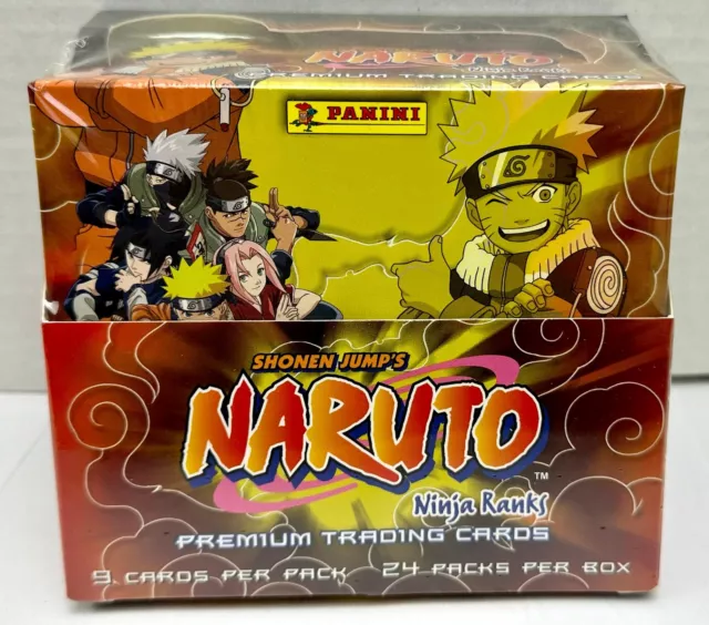 2002 Panini Naruto Ninja RANKS SASUKE Card #SD3