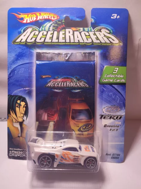 Hot Wheel AcceleRacers: Teku BASSLINE 9 of 9 New in Original Unopened Packaging