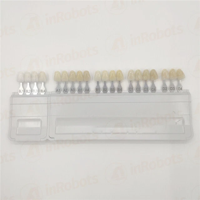 Dental Teeth Shade Guide A-D 20 color Porcelain Tooth