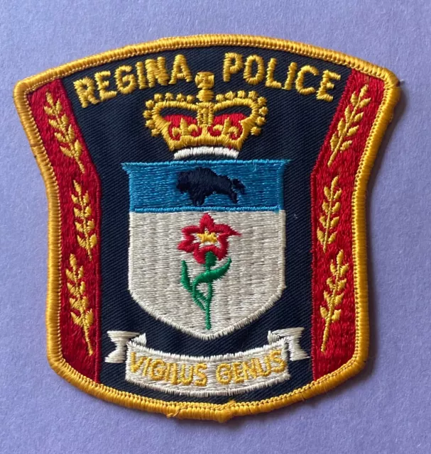 Regina (Saskatchewan) Police Obsolete Patch