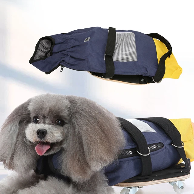 Poltrona A Rotelle Per Animali Domestici Plank Composito Paralizzata Sedia A DB3