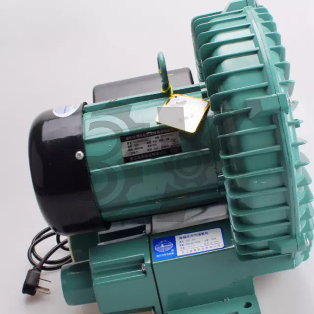 1PC Vortex High Pressure Industrial Air Pump Blower 220V 1PH 750W Dry Blower Fan