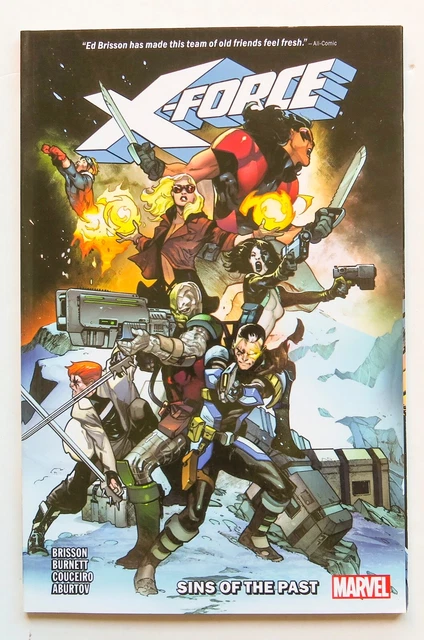 X-Force Vol. 1 Sins of the Past Marvel Graphic Novel Comic Book
