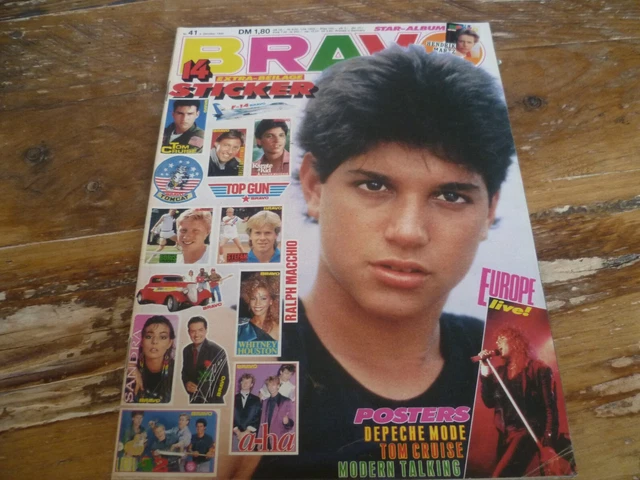 Bravo 1986: Ralph Macchio/Europe/Madonna/Nena/Modern Talking/Depeche Mode