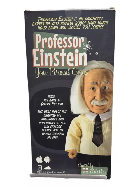 Profesor Einstein Robot Interactivo Tutor ¡Tu Genio Personal!