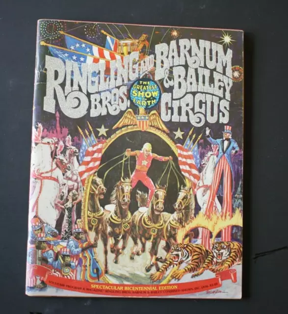 Ringling Brothers And Barnum & Bailey  Souvenir Program Magazines '76, '80 3