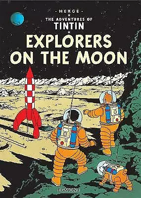 Explorers on the Moon (The Adventures of Tintin) by Herge (Paperback, 2012)