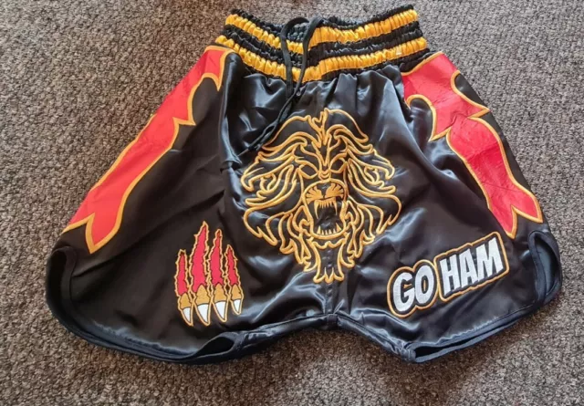 Goham boys Boxing Shorts lion animal print Size S,Rare,genuine brand