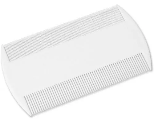 Lyclear White Double Sided Nit Comb for Head Lice Detection Comb Kids Pet Flea 3