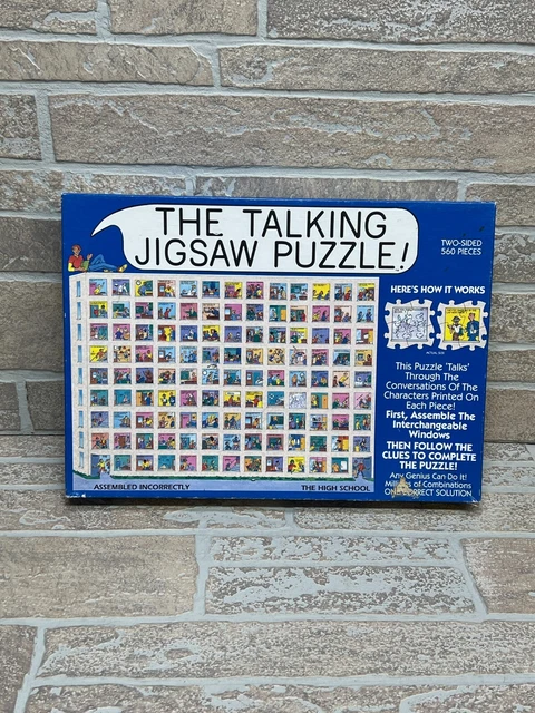 レア THE TALKING JIGSAW PUZZLE 560p Puzzle Exchange | Puzzle Subscription, Rental, Purchase