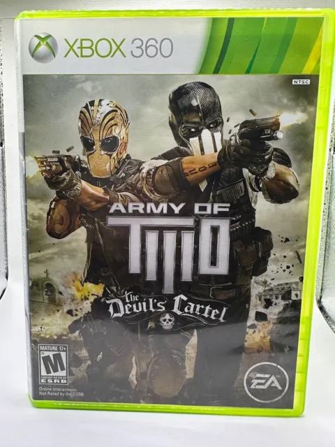 Army of Two: The Devil's Cartel  (Microsoft Xbox 360, 2013) TESTED