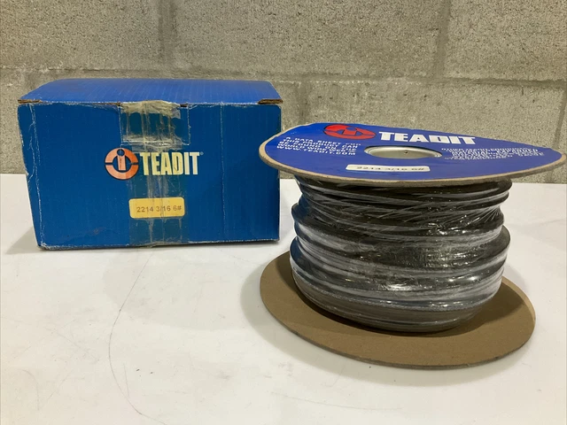 Teadit 2214 3/16 6# Carbon Fiber Graphite Valve Stem Compression Packing 476