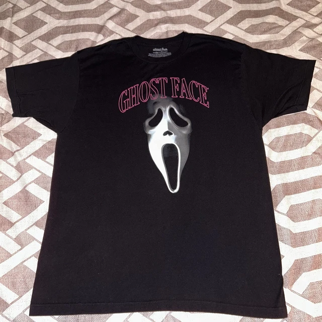 GHOSTFACE THE ICON Of Halloween Scream Wes Craven Horror Movie T Shirt ...