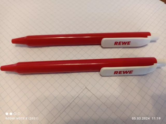 REWE Kugelschreiber ( Schwarz / gut erhalten bzw. neu. )