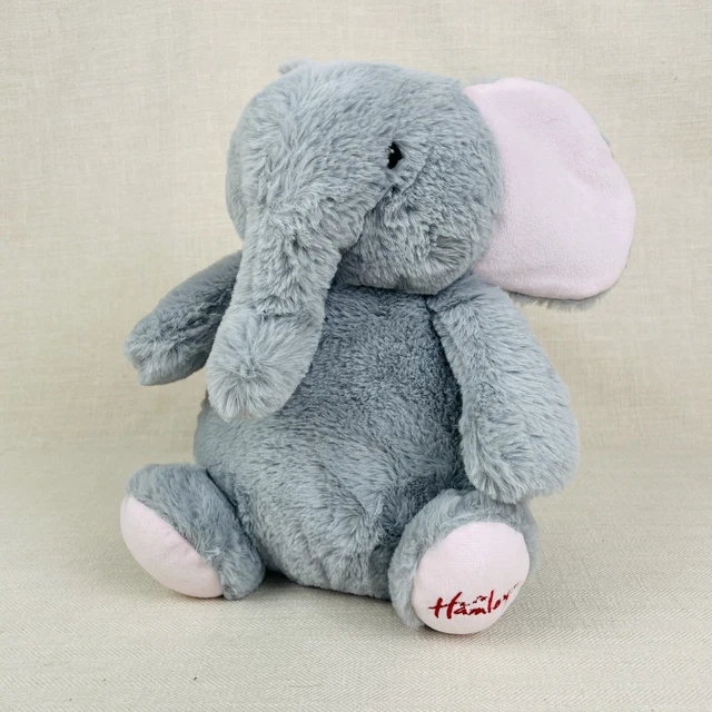 HAMLEYS SOFT TOY Elephant Comforter Hug Soft Plush Toy VGC Grey £11.99 PicClick UK