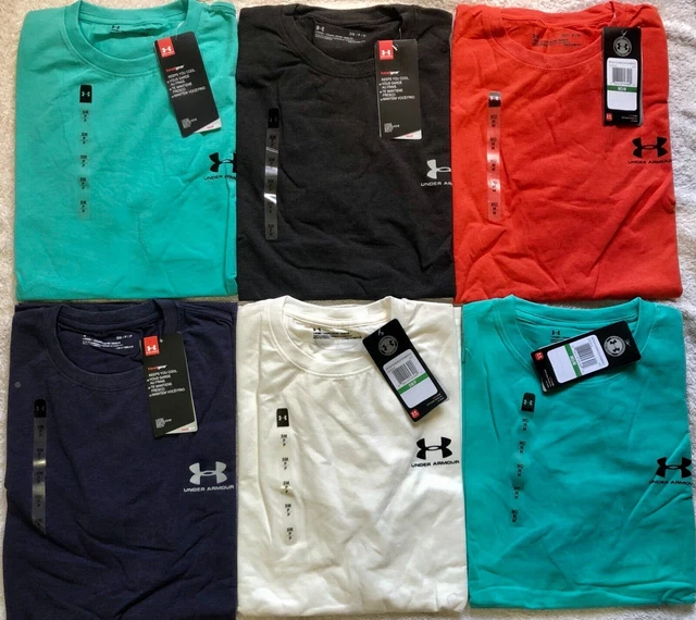 T-shirt uomo stile sportivo Under Armour collo equipaggio sport-running-palestra XXL,S @vendita