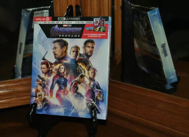 Avengers Endgame (4K Ultra HD + Blu-ray+ Digital HD) Target Exclusive Brand New