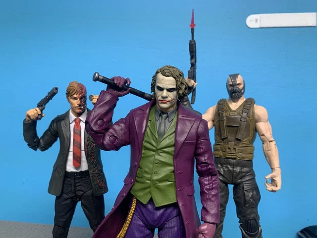 WEAPONS ONLY DC Multiverse Dark Knight Trilogy Batman Bane Joker Accessories