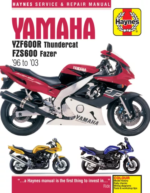 Yamaha YZF600R Thundercat,FZS600 Fazer (96-03) Haynes Repair Manual (Paperback)