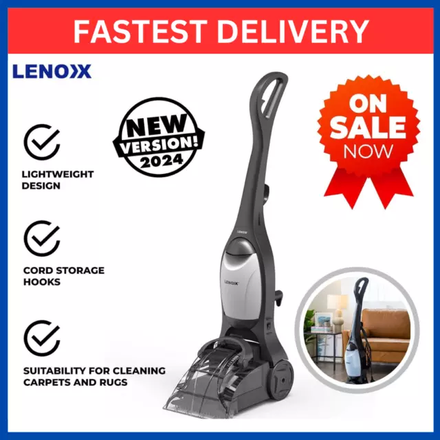 Lenoxx Carpet Shampooer Deep Carpet Cleaning Machine Rug Carpet Washer