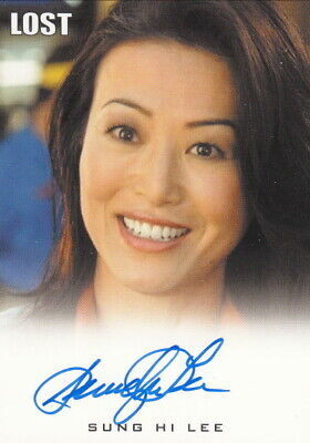 2010 Lost Archives Sung Hi Lee As Tricia Tanaka Authentic Autograph