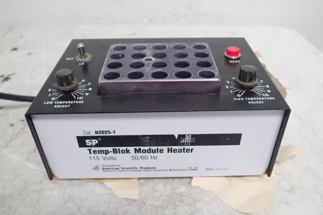 Lab-Line American Scientific Products S/P Temp-Blok Module Heater H2025-1