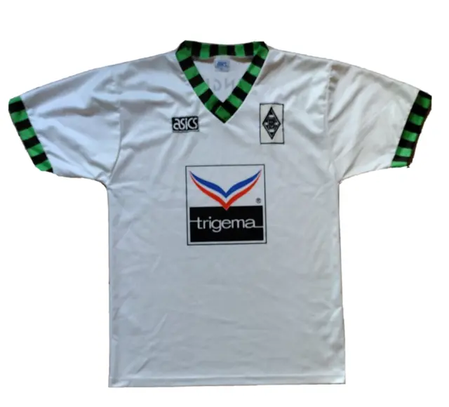 Borussia Mönchengladbach Trikot ASICS 1992 / 93  home Gladbach  Trigema Größe M