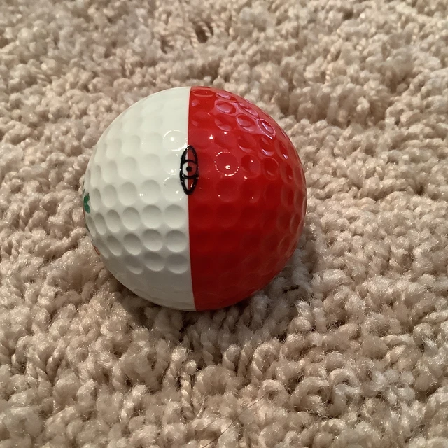 【未使用品】PING GOLFBALL merry Christmas Found an old Ping Eye 2 two-tone ball at my parents' house