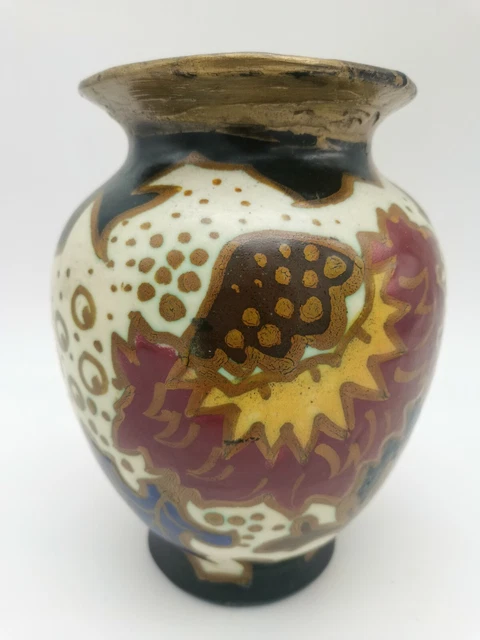 ART DECO DUTCH ARNHEM ART POTTERY Gouda Gelria no. 269 VASE