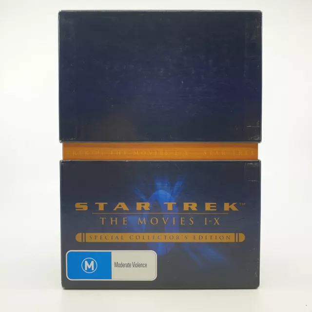 Star Trek Movies I-X Special Collector's Edition 20x Disc DVD Box Set - Region 4