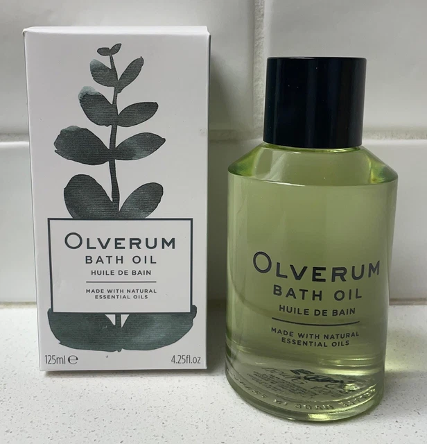 OLVERUM - ACEITE DE BAÑO - 125ml / 4.25oz - TOTALMENTE NUEVO EN CAJA