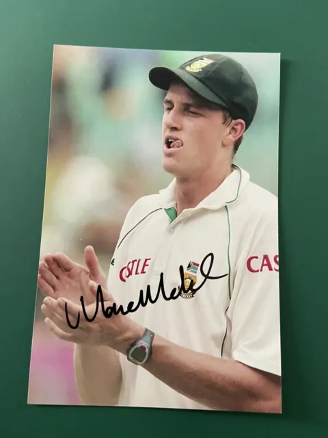 Morne Morkle - South Africa Cricket Signed 6X4 Photo