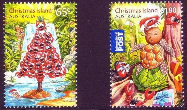 2015 Christmas Island Decimal Stamps - Christmas - MNH set of 2