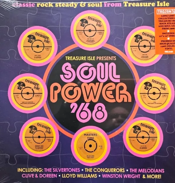 Soul Power '68 Vinyl LP Record Store Day Compilation purple album 2022 trojan